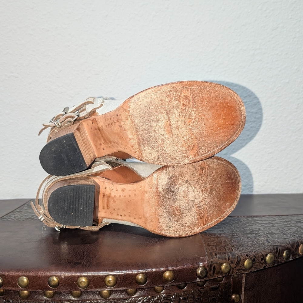 RARE FreeBird Hermosa Ice Ankle Booties size 7 - Picture 5 of 16